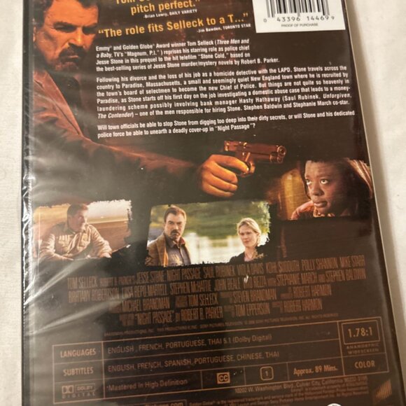 Jesse Stone: Night Passage (DVD, 2006) Brand New Sealed - Picture 6 of 7